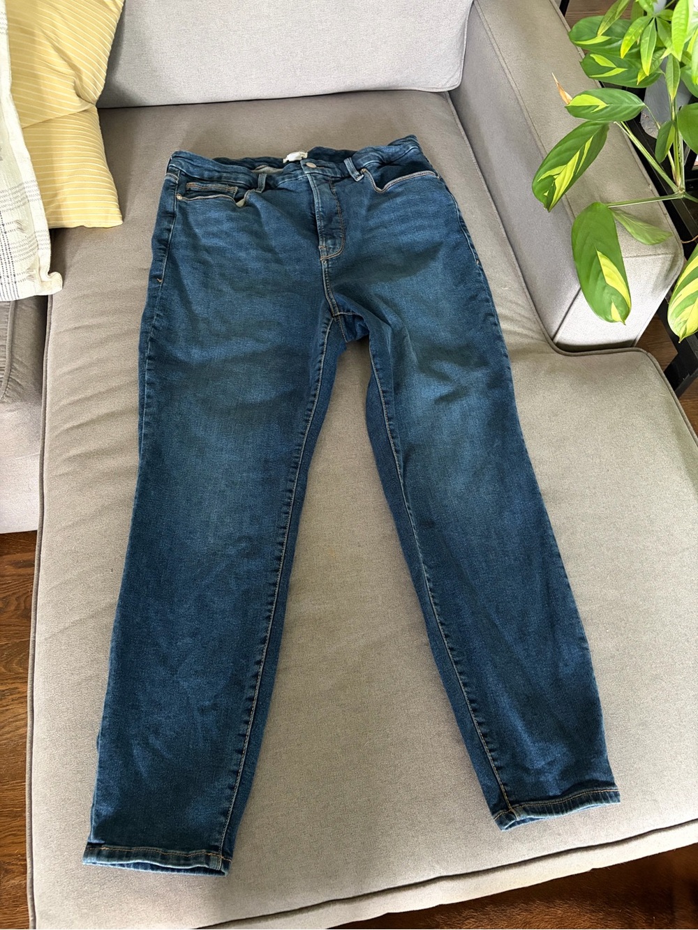 Good American Blue Denim Jeans